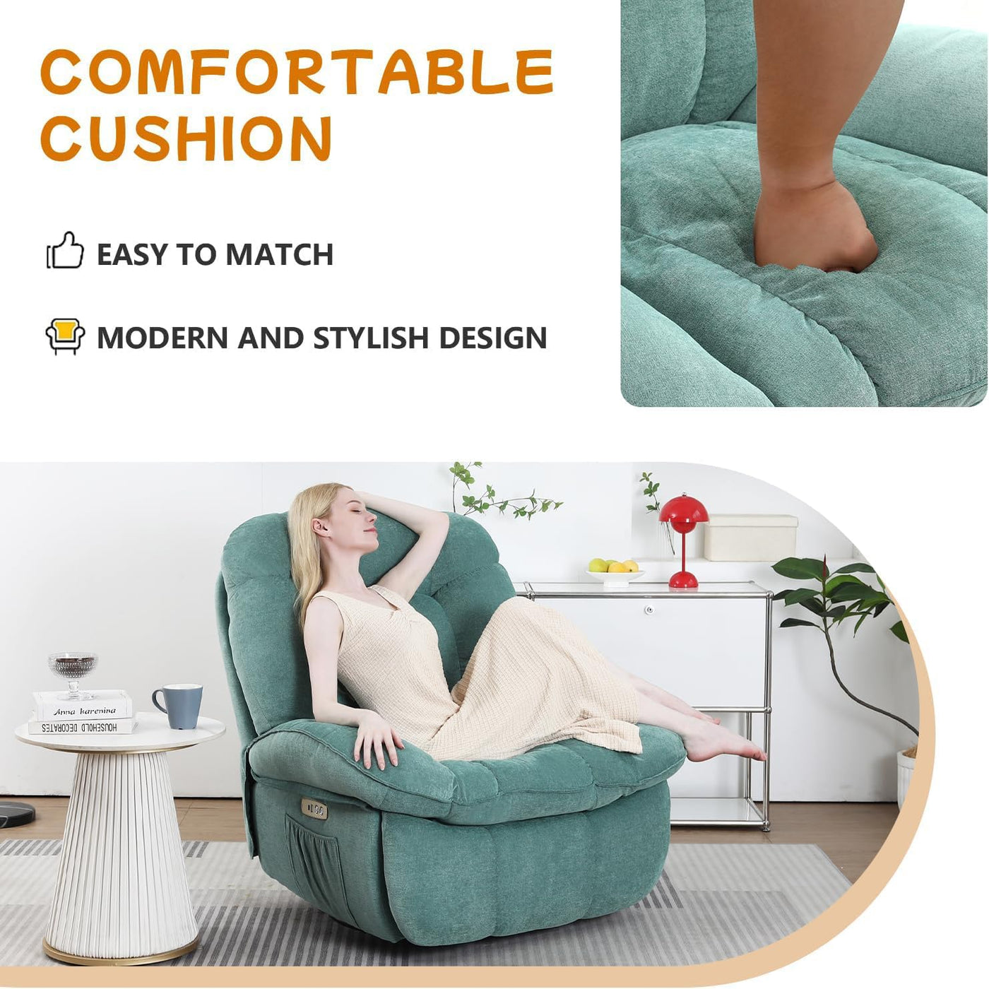 Fauteuil Relax Électrique EDWELL