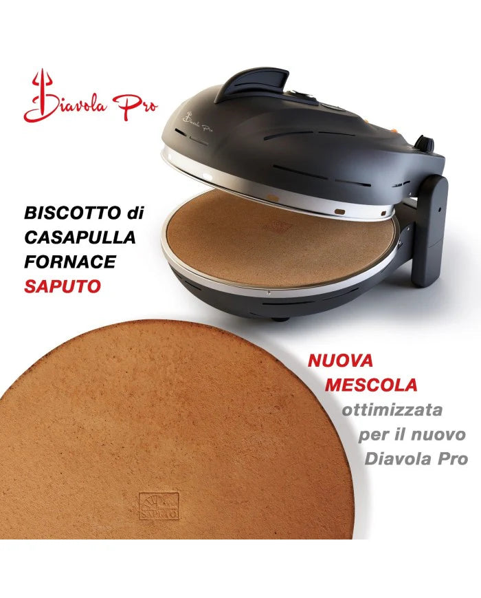 Horno Eléctrico para Pizza Diavola Pro V 3.0 - 100% diseño y patente Made in Italy