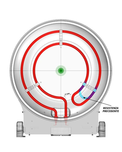 Horno Eléctrico para Pizza Diavola Pro V 3.0 - 100% diseño y patente Made in Italy